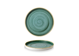 Stonecast Samphire Green Chefs' Walled Plate